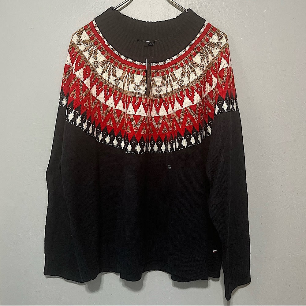 NWT Tommy Hilfiger Plus Size Mock Turtleneck Sweater